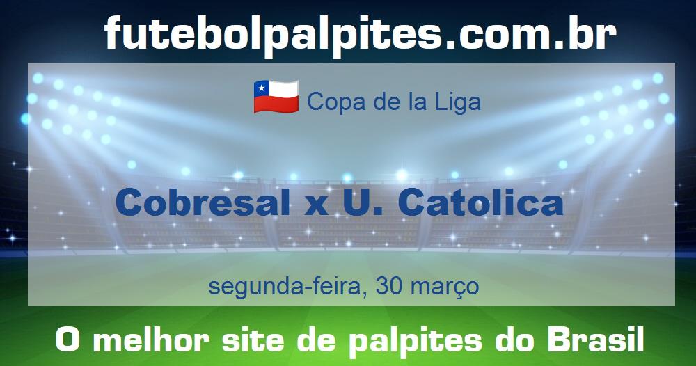 Cobresal x U. Catolica