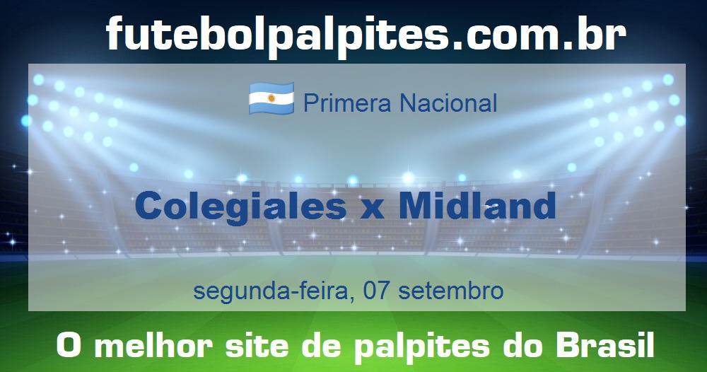 Colegiales x Midland Colegiales x Midland