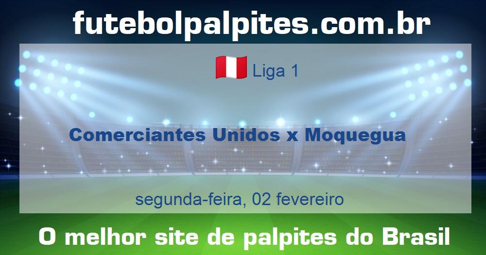 Comerciantes Unidos x Moquegua