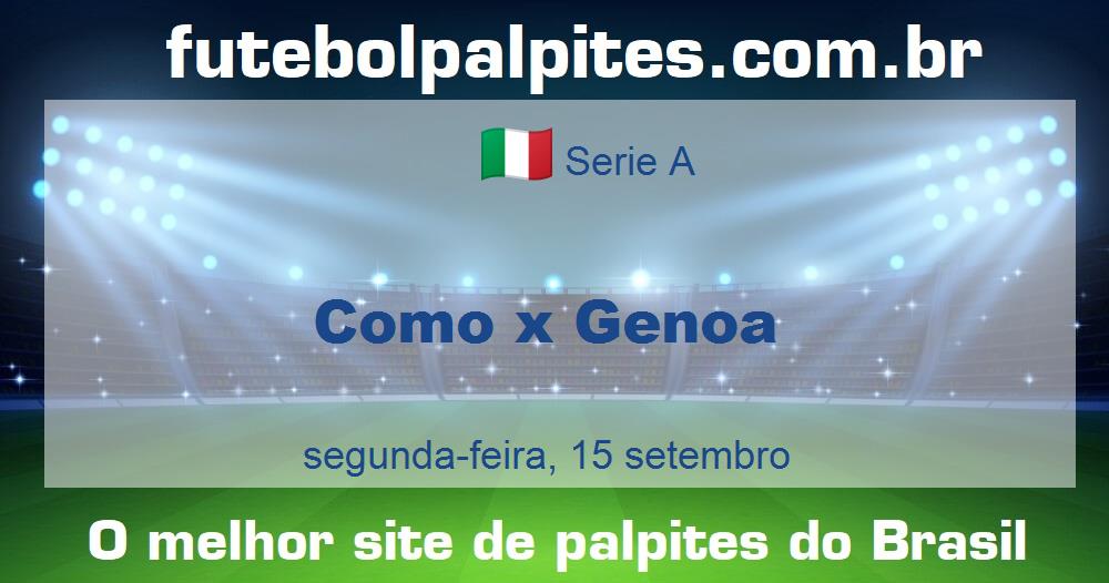 Como x Genoa Como x Genoa