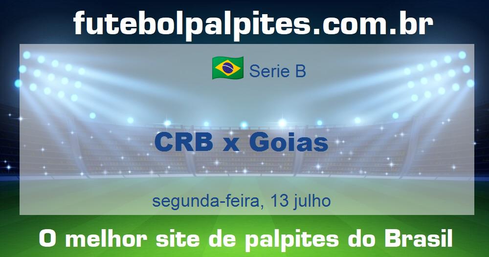 CRB x Goias CRB x Goias