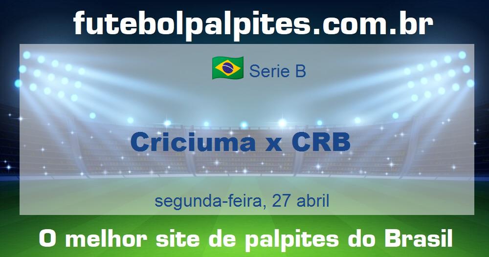 Criciuma x CRB