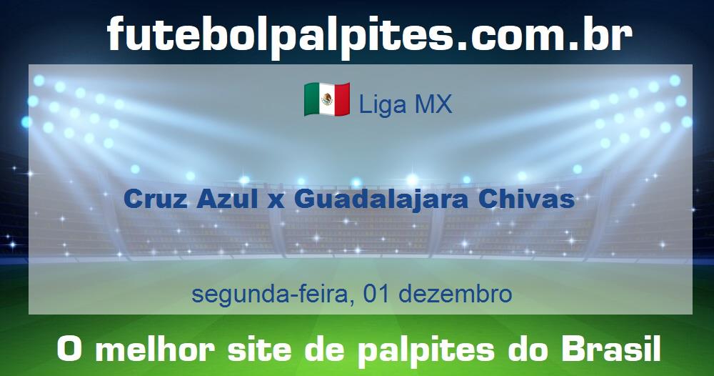 Cruz Azul x Guadalajara Chivas
