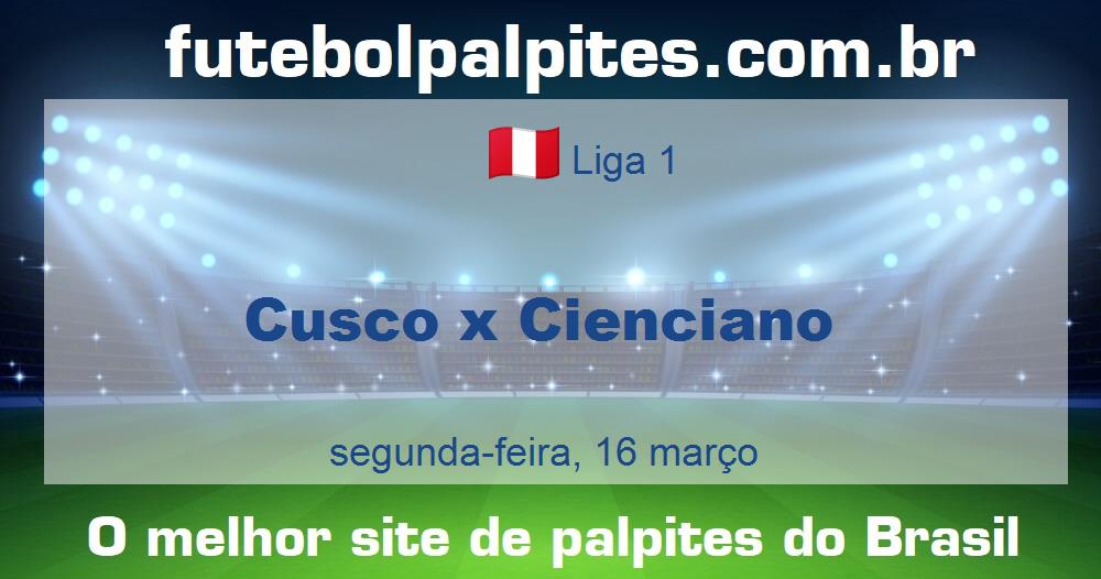 Cusco x Cienciano Cusco x Cienciano