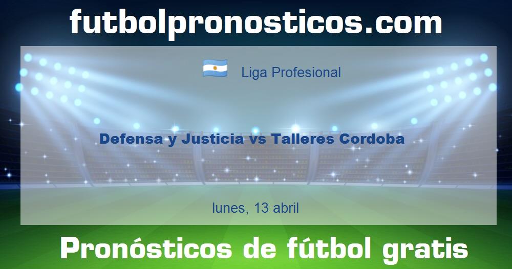 Defensa y Justicia vs Talleres Cordoba