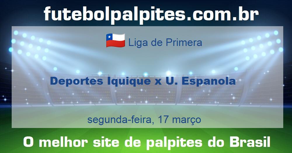 Deportes Iquique x U. Espanola