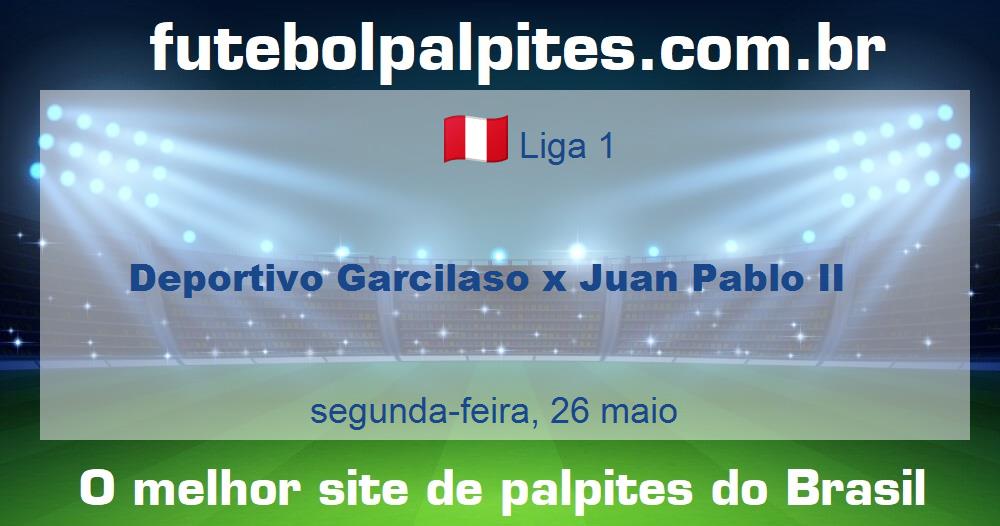 Deportivo Garcilaso x Juan Pablo II Deportivo Garcilaso x Juan Pablo II