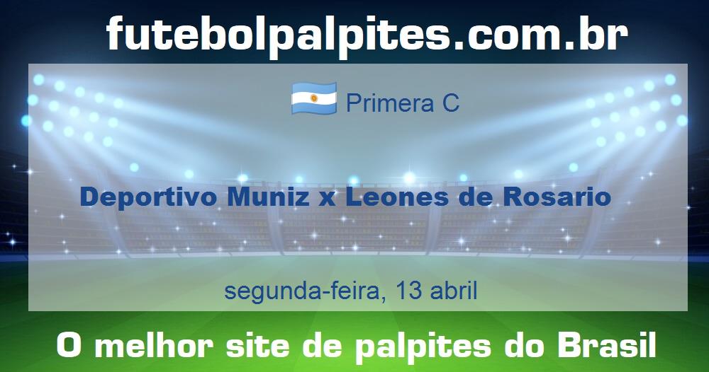 Deportivo Muniz x Leones de Rosario