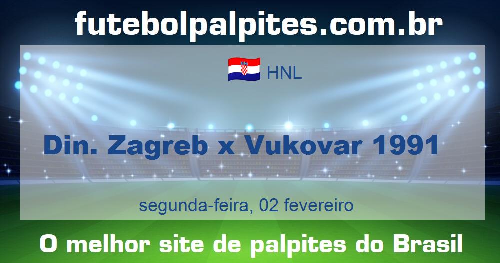 Din. Zagreb x Vukovar 1991