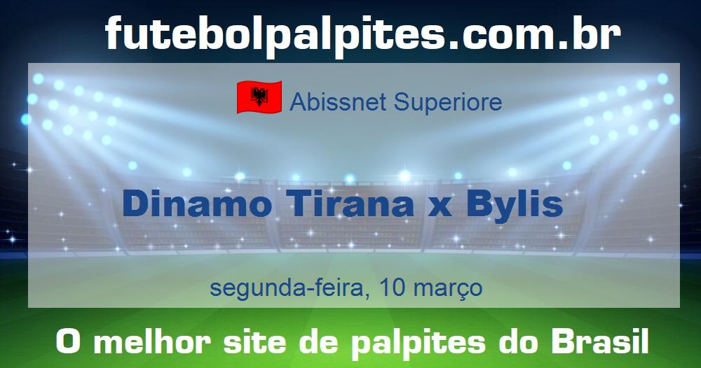 Dinamo Tirana x Bylis