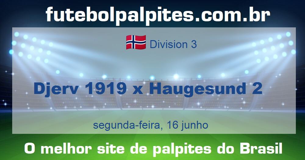 Djerv 1919 x Haugesund 2 Djerv 1919 x Haugesund 2