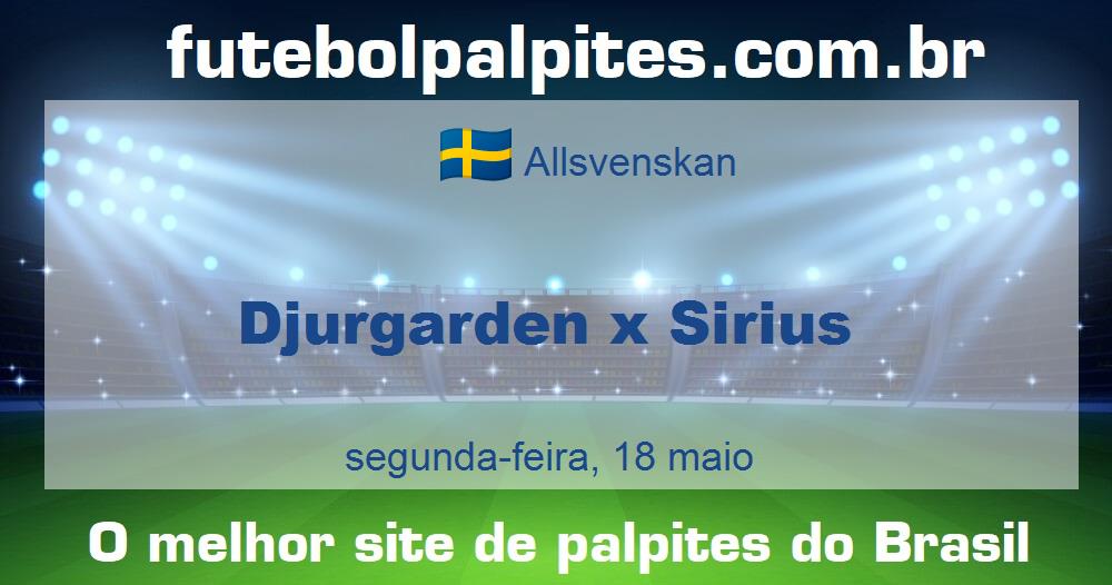 Djurgarden x Sirius Djurgarden x Sirius