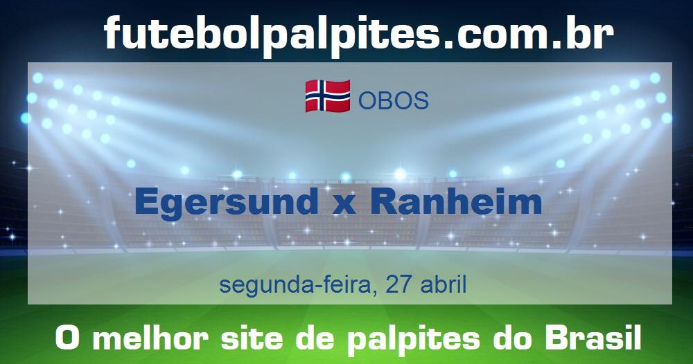 Egersund x Ranheim