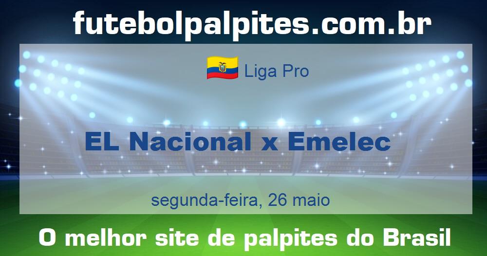 EL Nacional x Emelec EL Nacional x Emelec