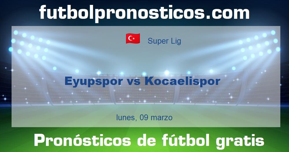 Eyupspor vs Kocaelispor