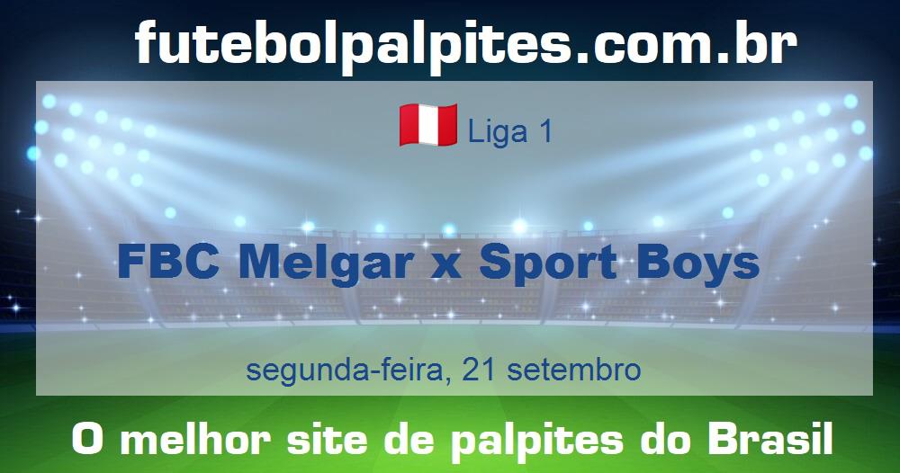FBC Melgar x Sport Boys FBC Melgar x Sport Boys