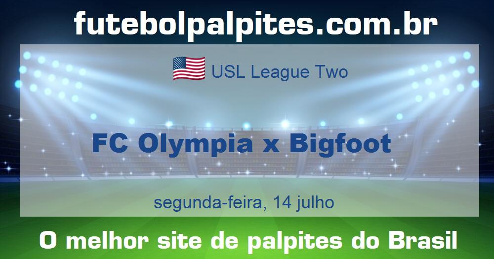 FC Olympia x Bigfoot FC Olympia x Bigfoot