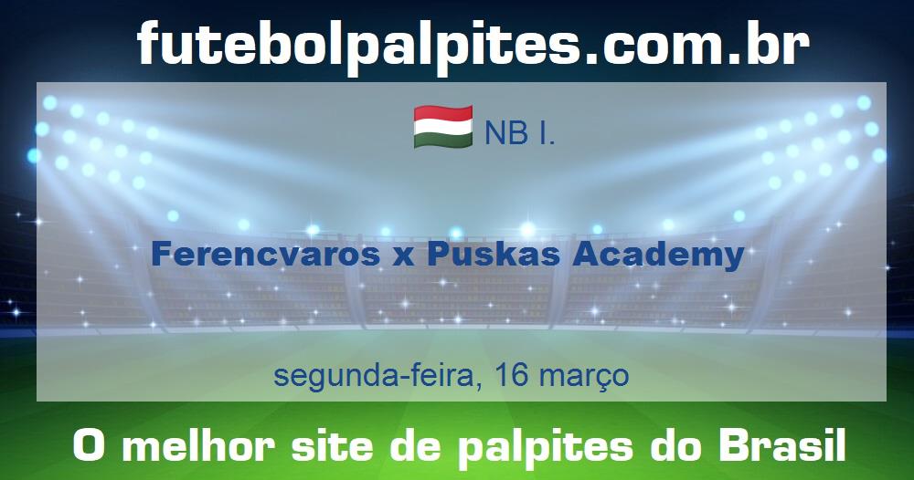Ferencvaros x Puskas Academy