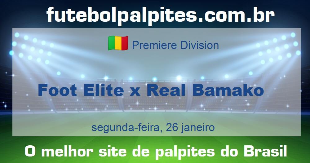 Foot Elite x Real Bamako