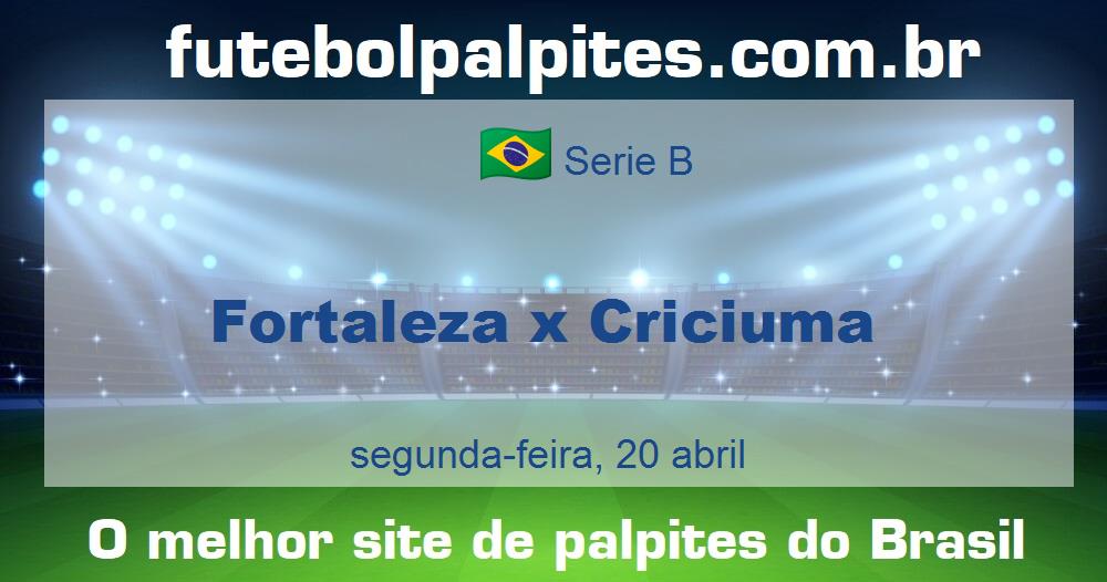 Fortaleza x Criciuma
