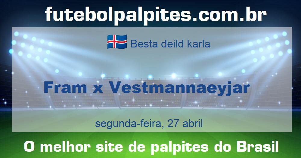 Fram x Vestmannaeyjar