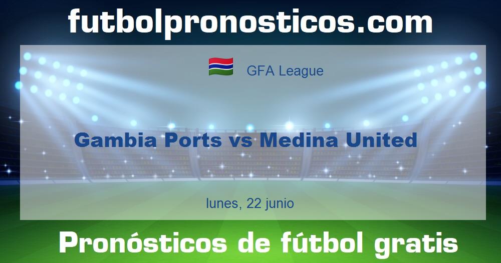 Gambia Ports vs Medina United Gambia Ports vs Medina United