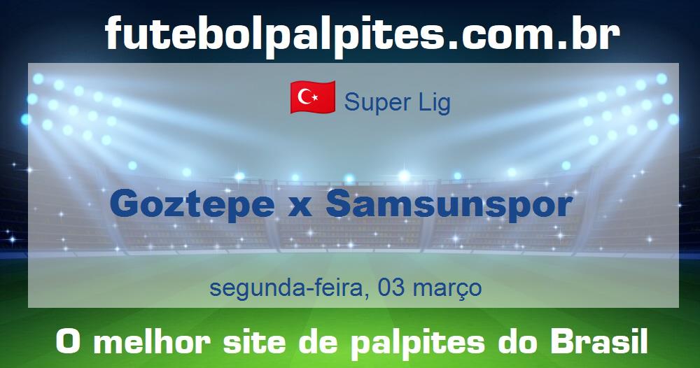 Goztepe x Samsunspor