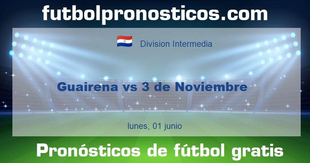 Guairena vs 3 de Noviembre