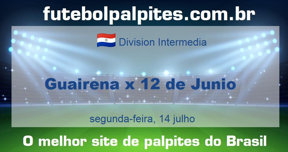 Guairena x 12 de Junio Guairena x 12 de Junio