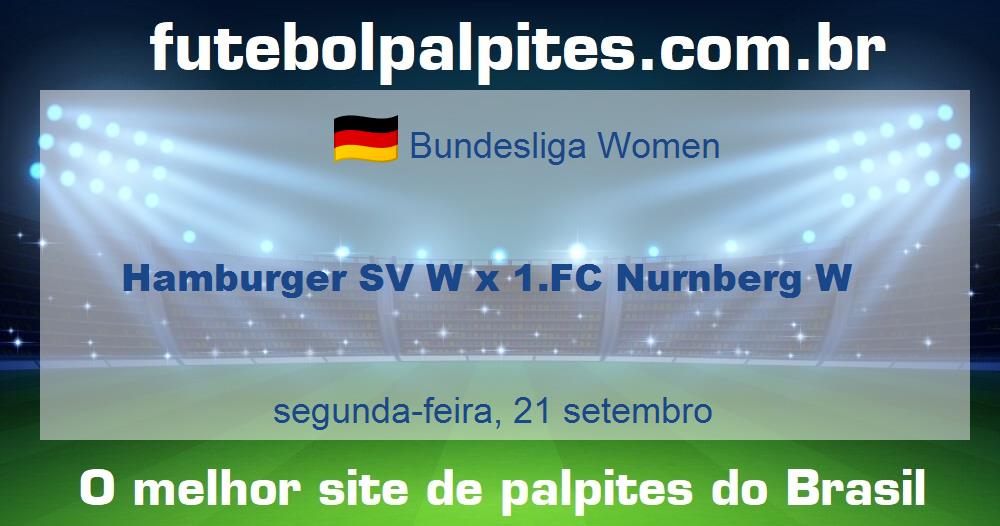 Hamburger SV W x 1.FC Nurnberg W Hamburger SV W x 1.FC Nurnberg W