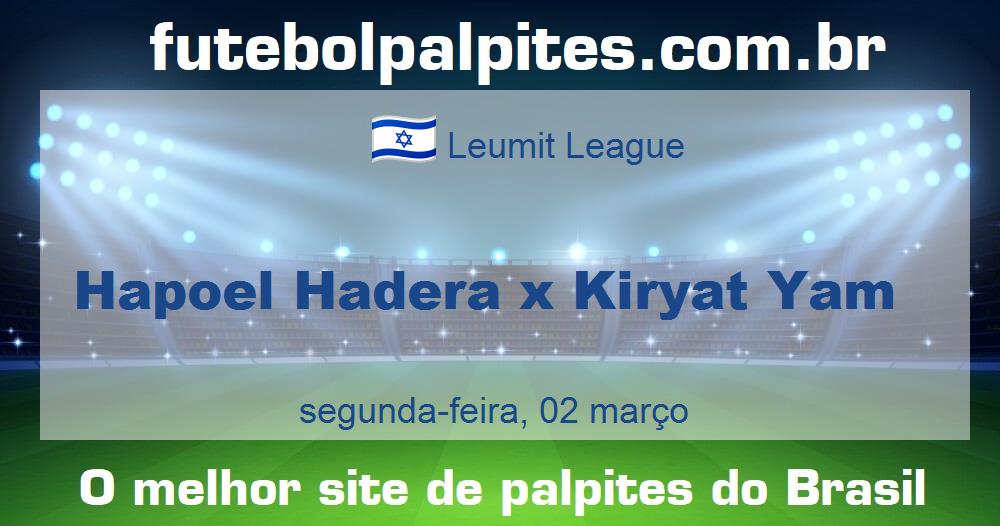 Hapoel Hadera x Kiryat Yam
