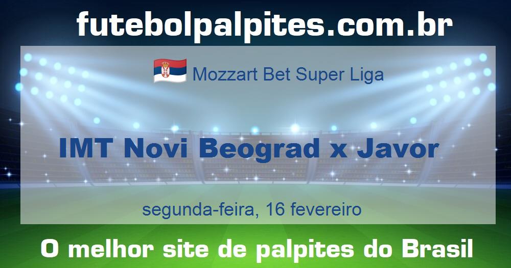 IMT Novi Beograd x Javor