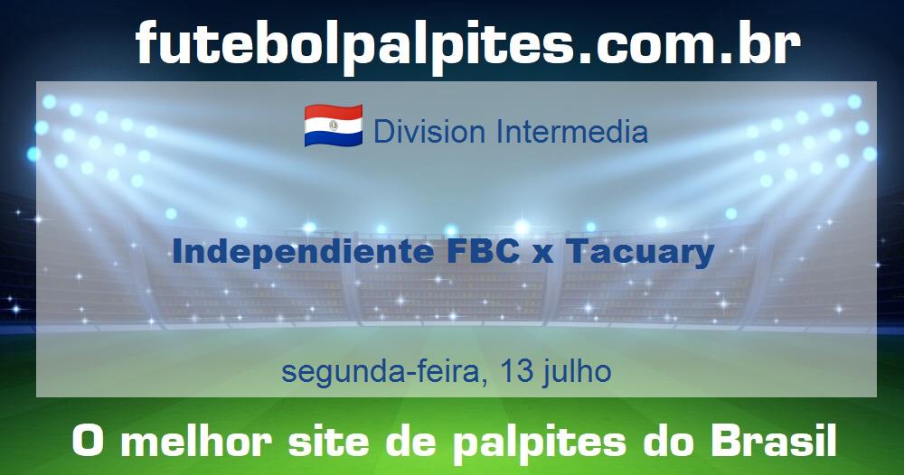 Independiente FBC x Tacuary