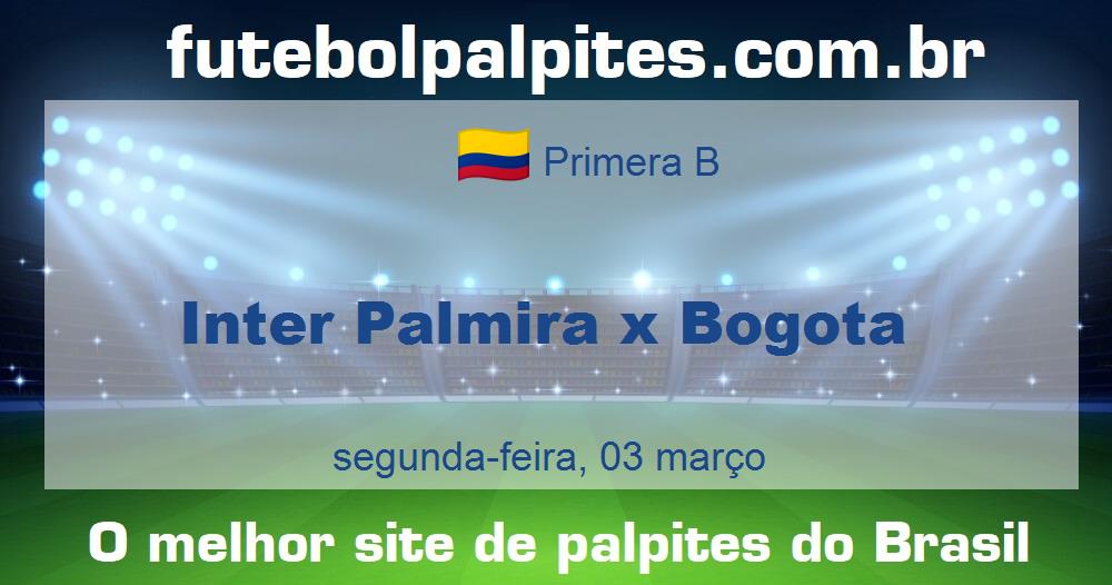 Inter Palmira x Bogota