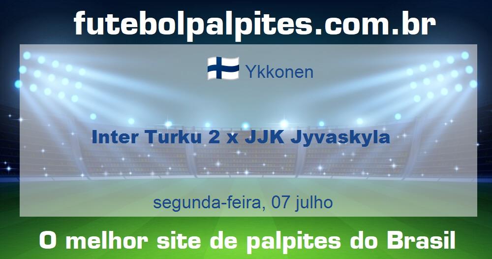 Inter Turku 2 x JJK Jyvaskyla Inter Turku 2 x JJK Jyvaskyla