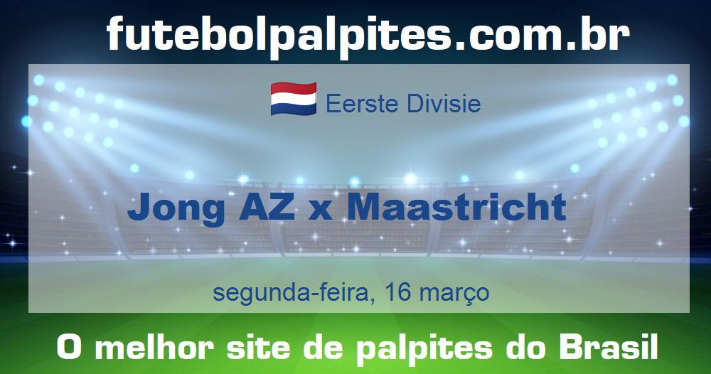 Jong AZ x Maastricht Jong AZ x Maastricht