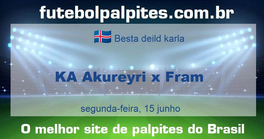 KA Akureyri x Fram