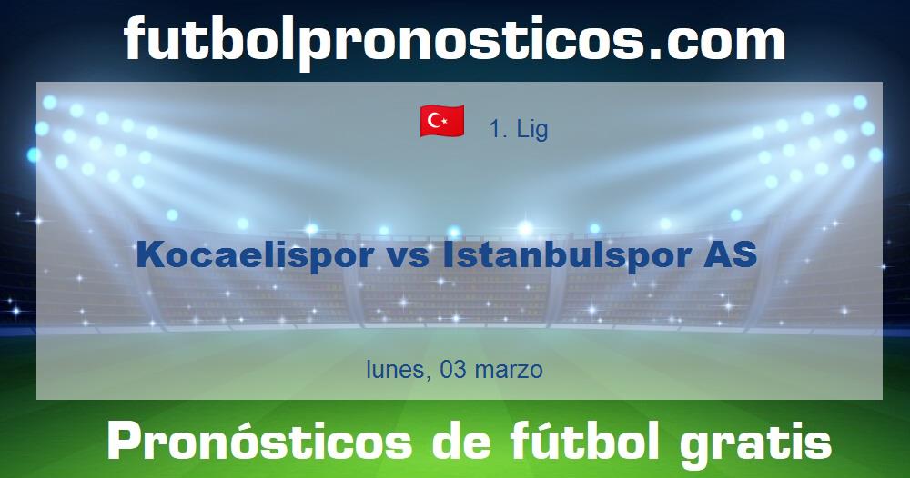 Kocaelispor vs Istanbulspor AS