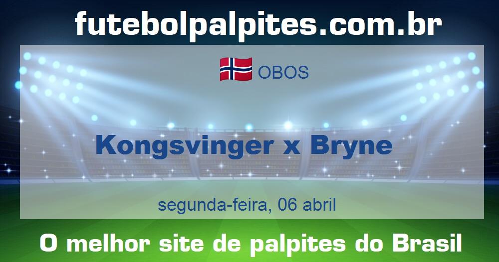 Kongsvinger x Bryne