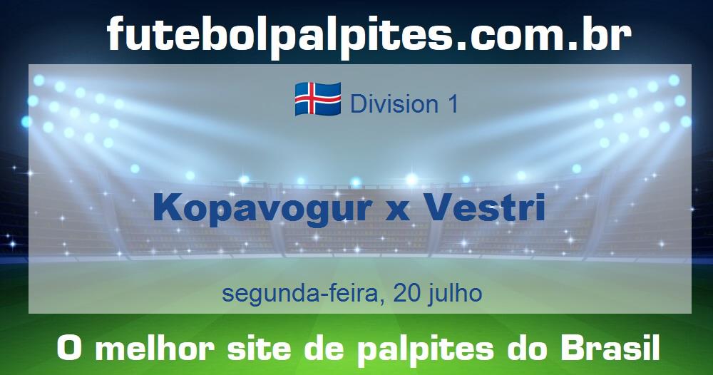 Kopavogur x Vestri Kopavogur x Vestri