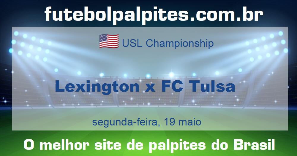Lexington x FC Tulsa