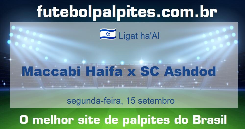 Maccabi Haifa x SC Ashdod