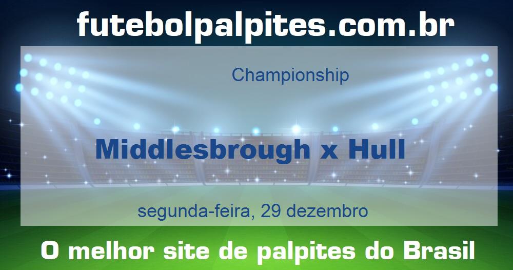 Middlesbrough x Hull