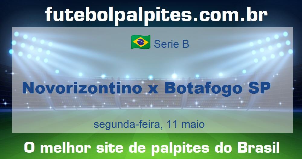 Novorizontino x Botafogo SP