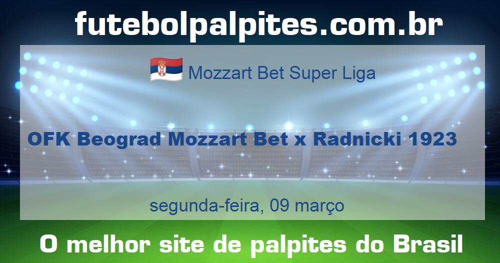 OFK Beograd Mozzart Bet x Radnicki 1923