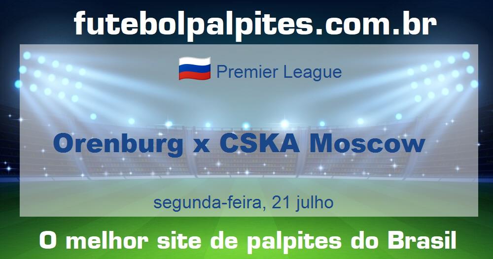 Orenburg x CSKA Moscow