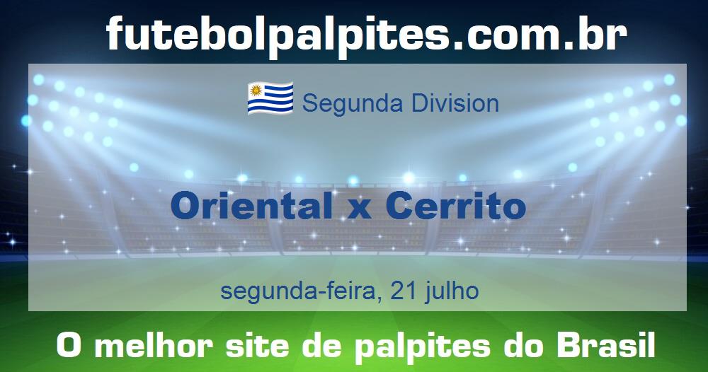 Oriental x Cerrito