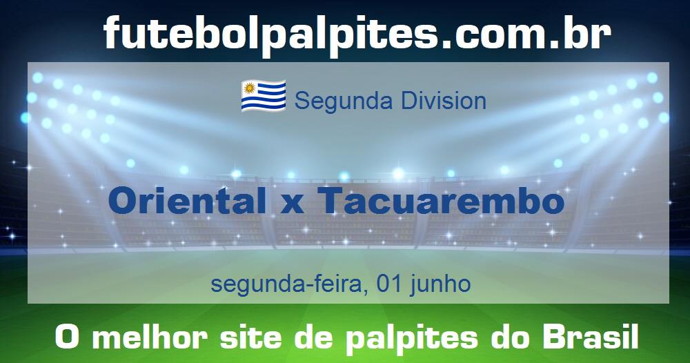 Oriental x Tacuarembo