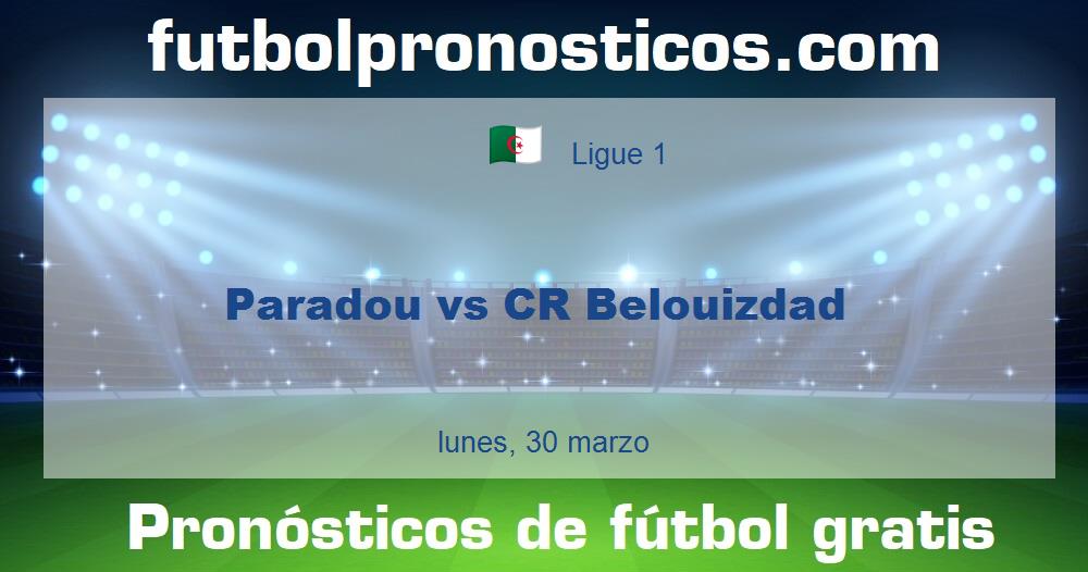 Paradou vs CR Belouizdad