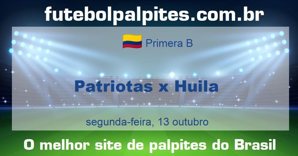 Patriotas x Huila Patriotas x Huila
